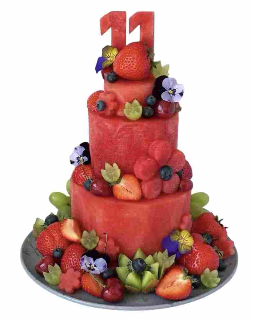 Watermelon Fruit Tower (Double Tier)