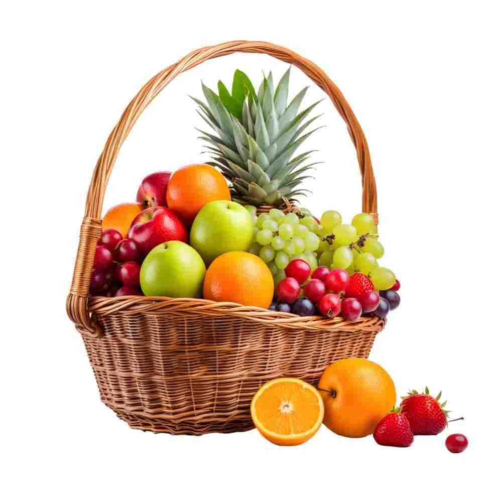 Fresh Assorted Fruit Basket