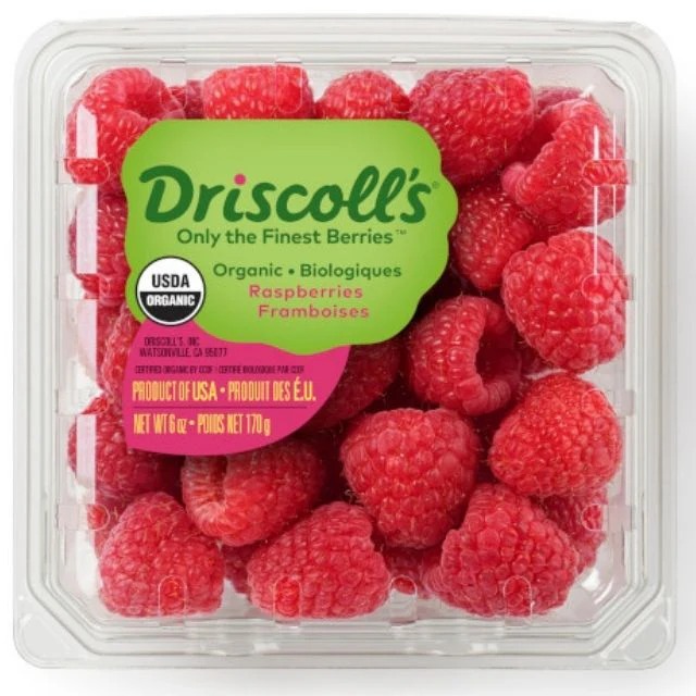 Driscoll's Organic Raspberries