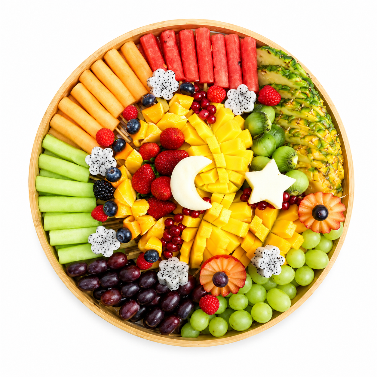 Royal Harvest Fruits Platter - 33cm