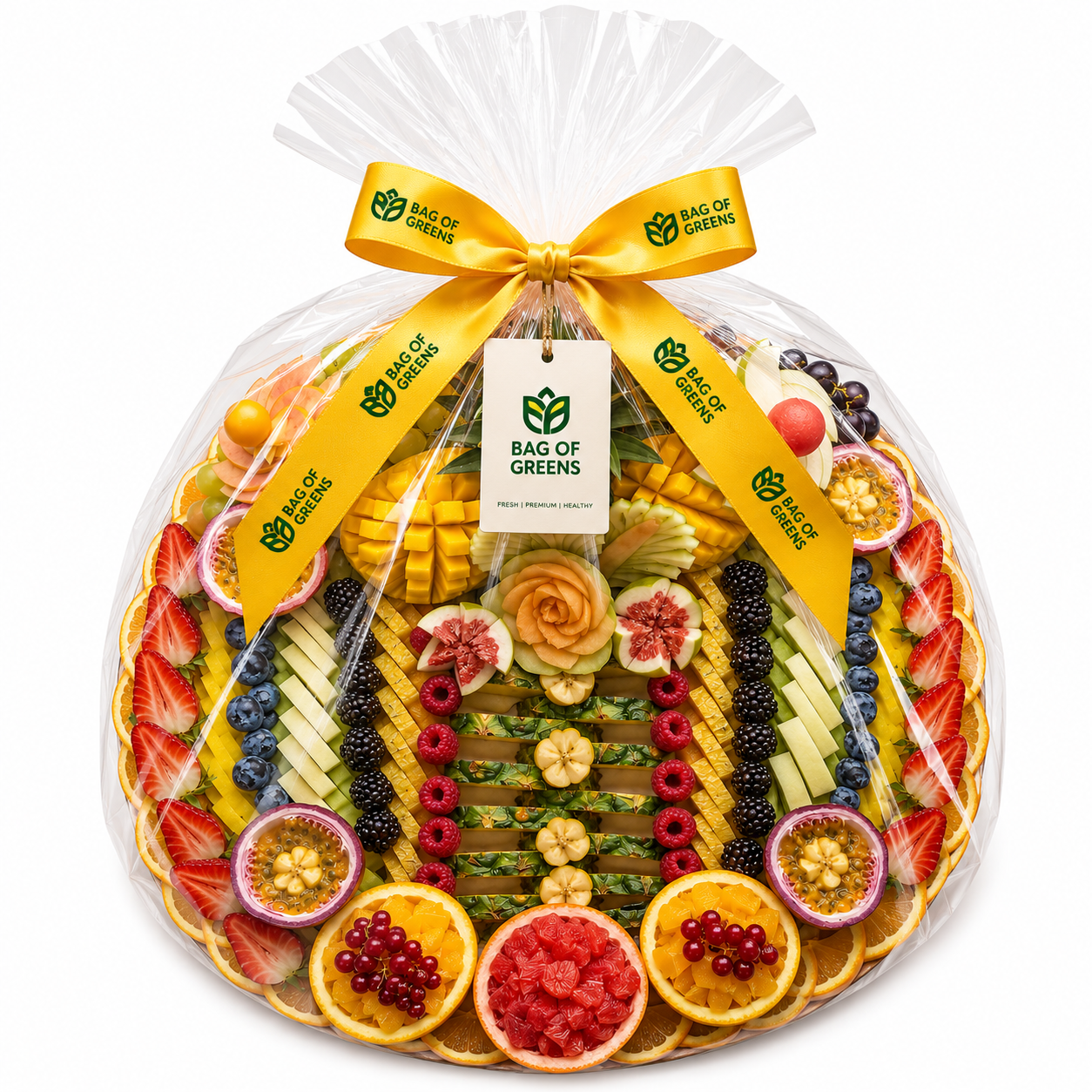 Elegant Circular Fruit Platter