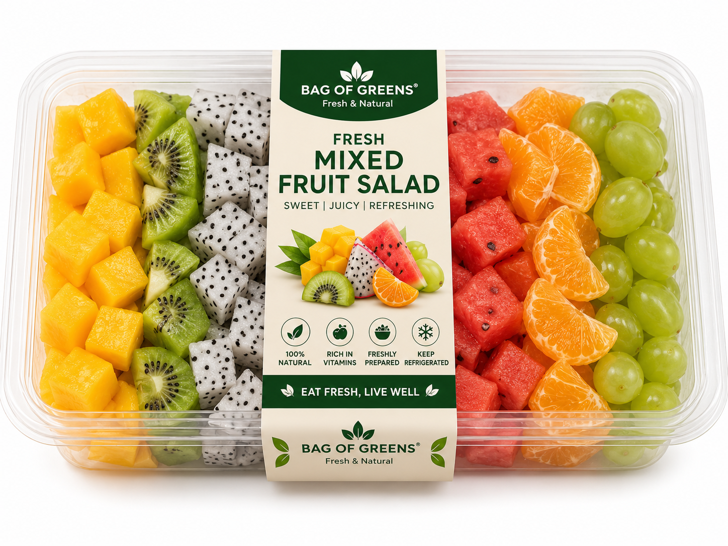 Berry & Citrus Snack Box - Bag of Green