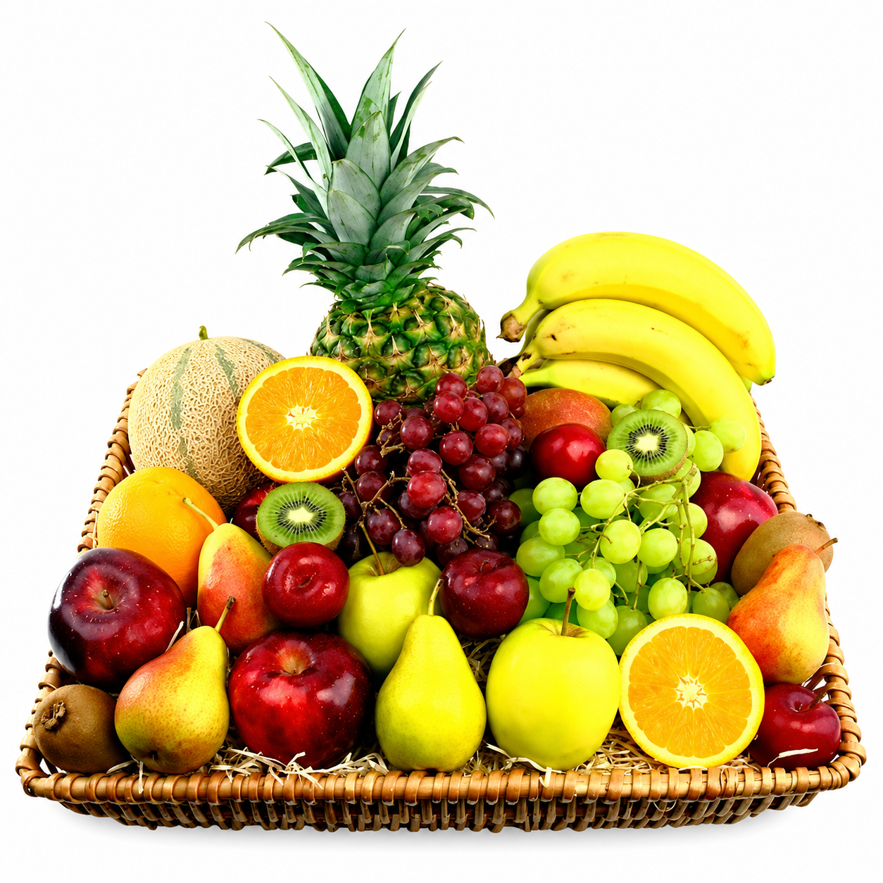 Fresh Assorted Fruit Basket