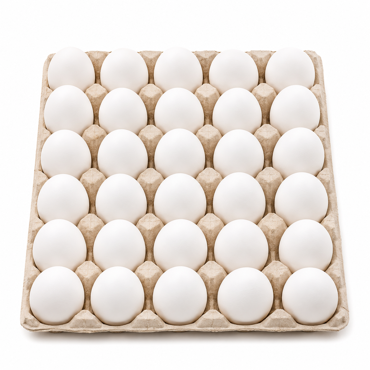 Fresh White Chicken Eggs Turkey - Bag of Green