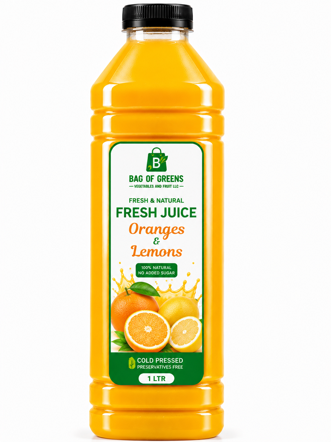 Fresh juice Oranges and lemons