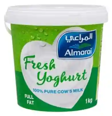 Almarai Fresh Full Fat Yogurt - Bag of Green