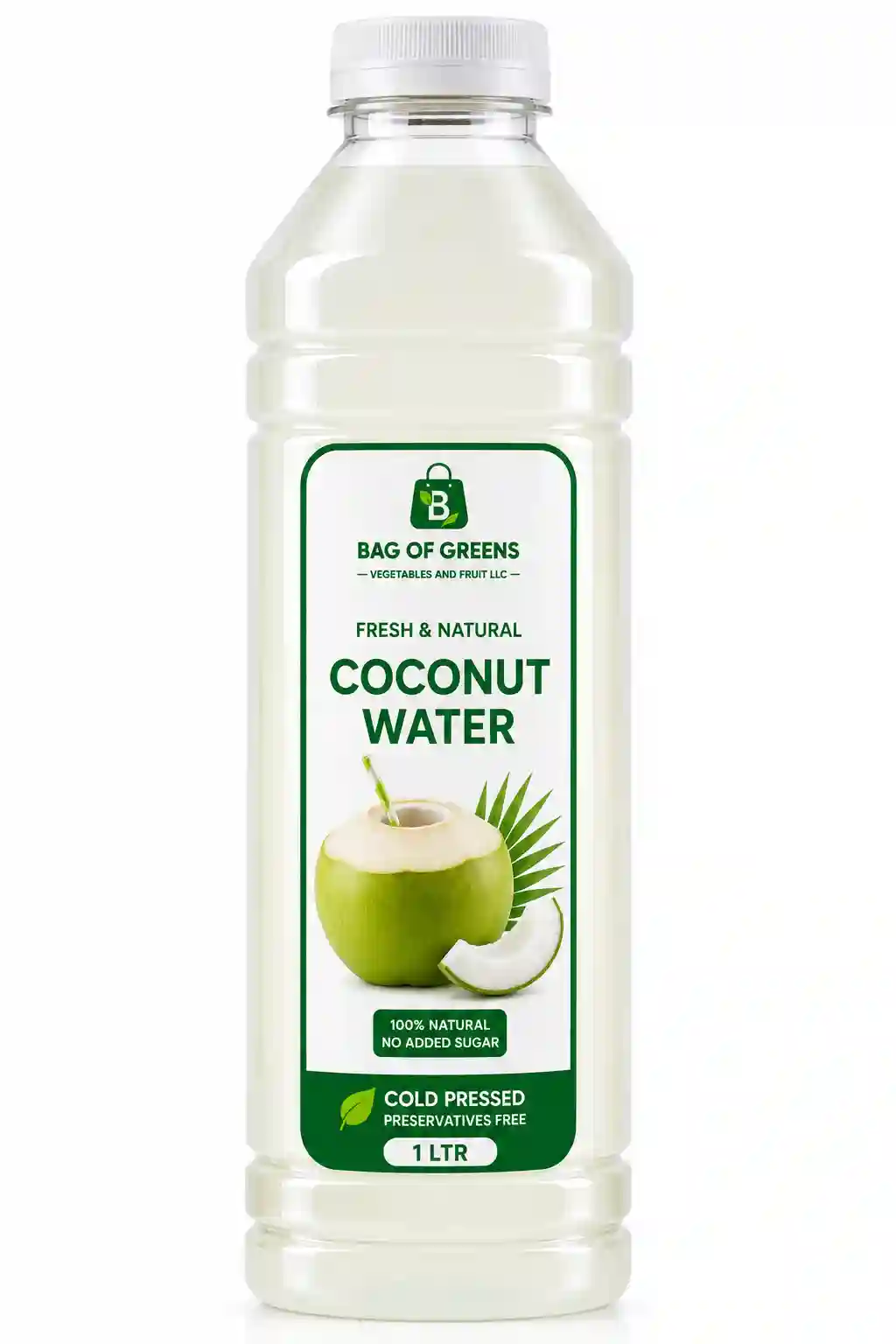 Fresh Coconut water - Bag of Green
