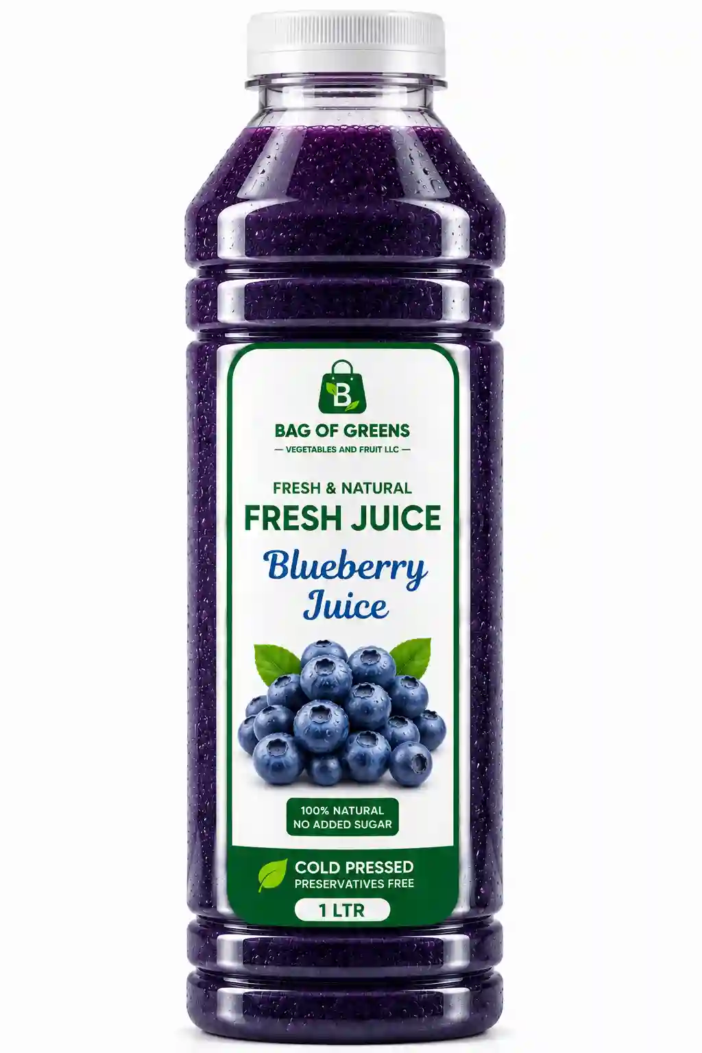 Fresh Blueberry Juice