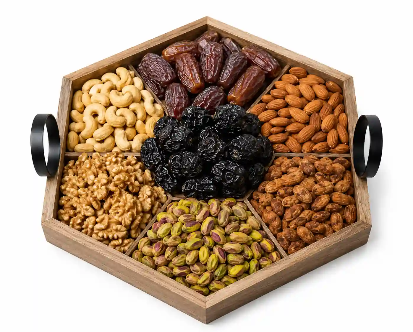 Premium Dates & Nuts Gift Platter