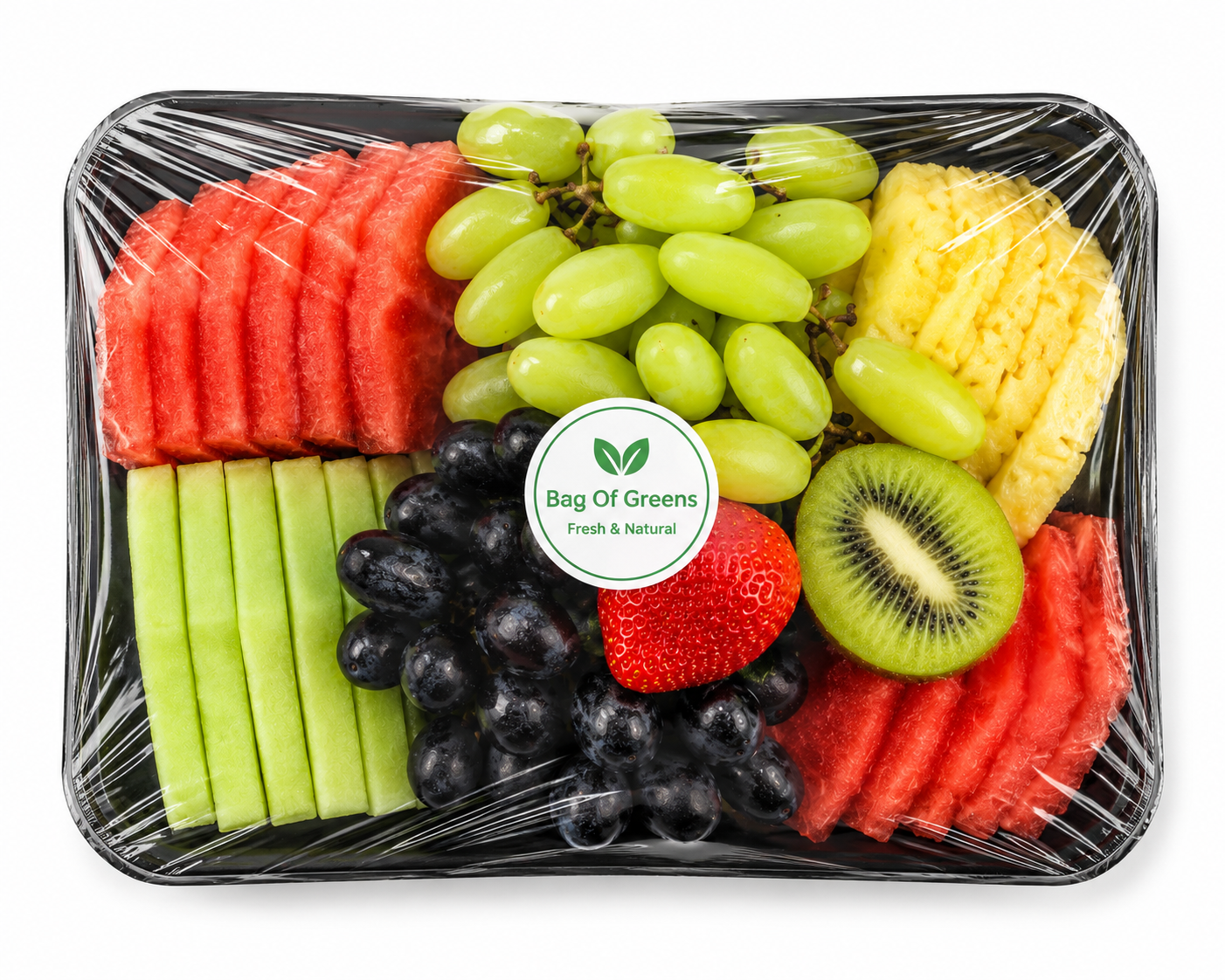 Mixed Fruit Tray - Bag of Green