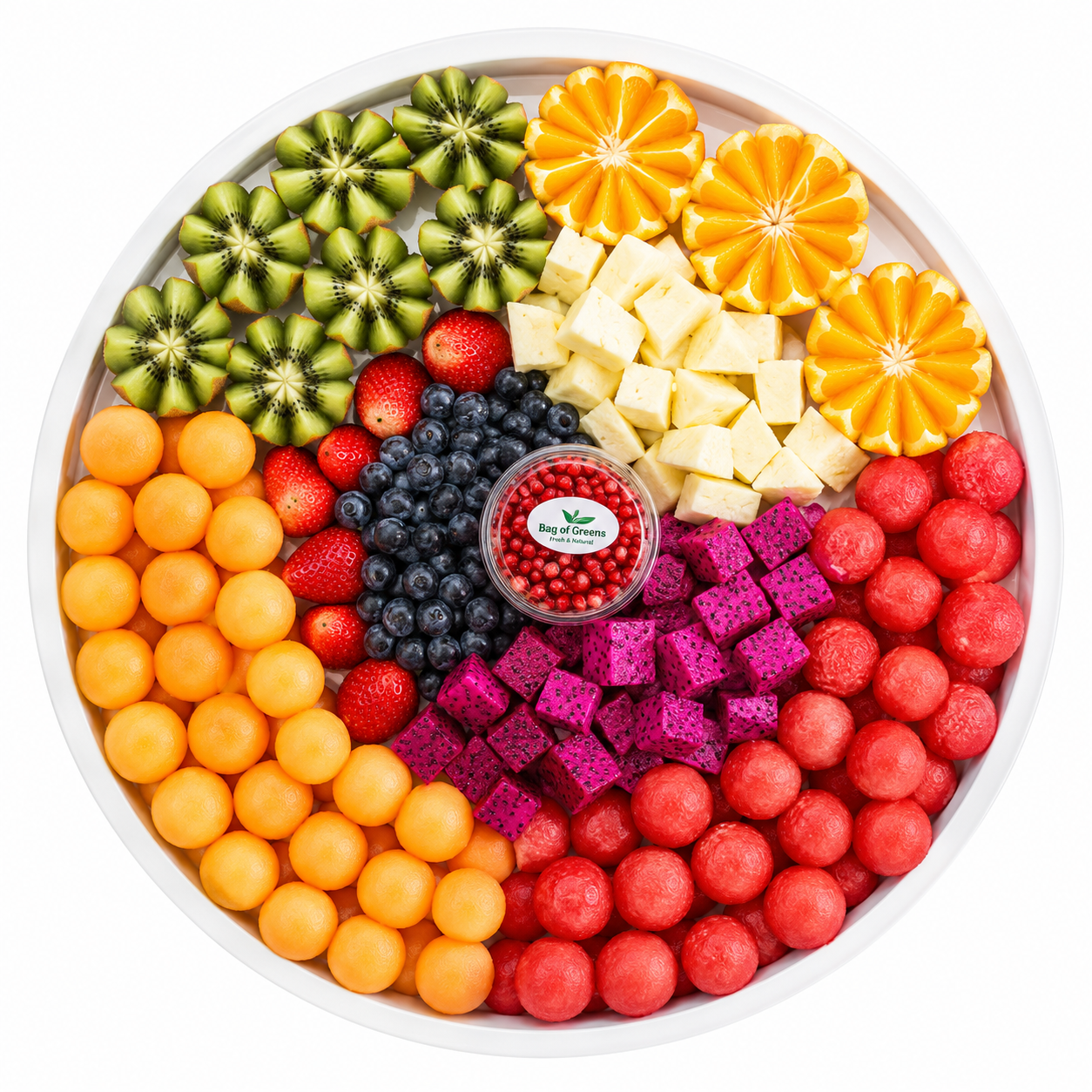 Melon Scopes & Berry Platter
