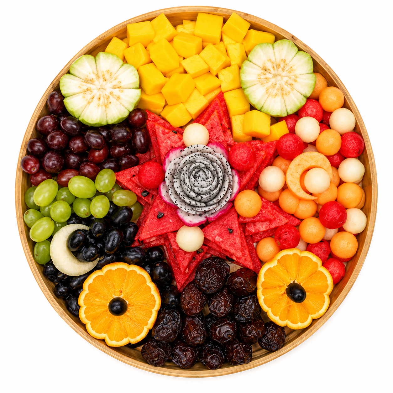 Tropical Treat Platter - Bag of Green