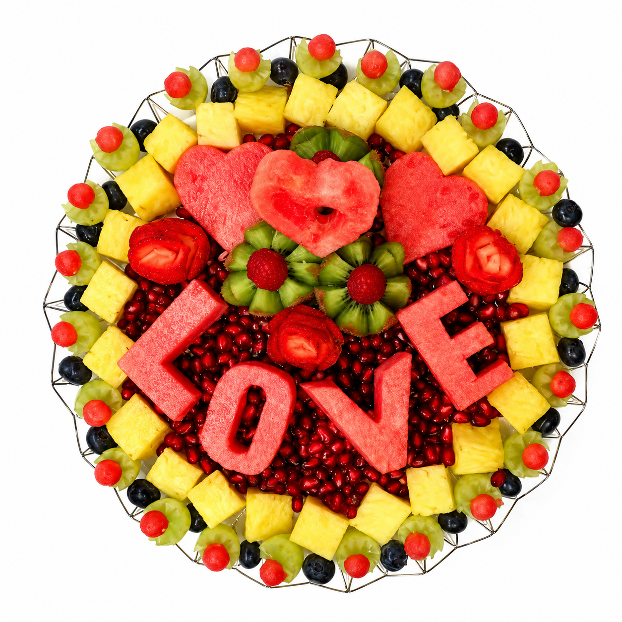 Le Caritas Platter - 30cm - Bag of Green