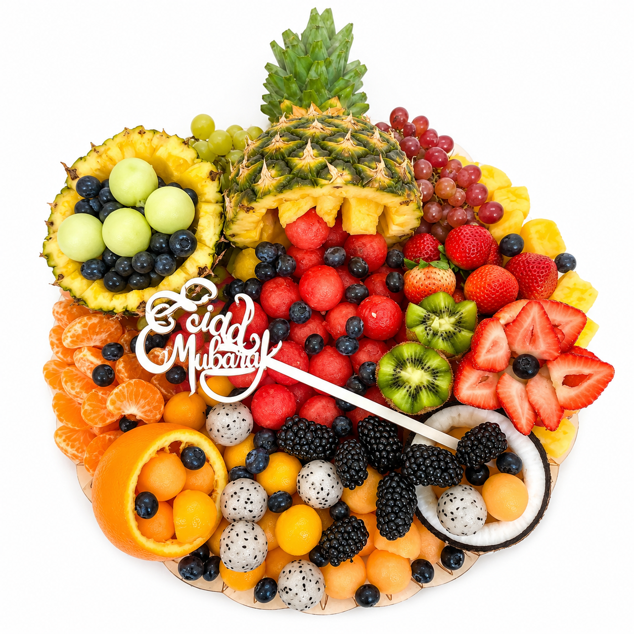 Fruit Platter 40 cm - Bag of Green