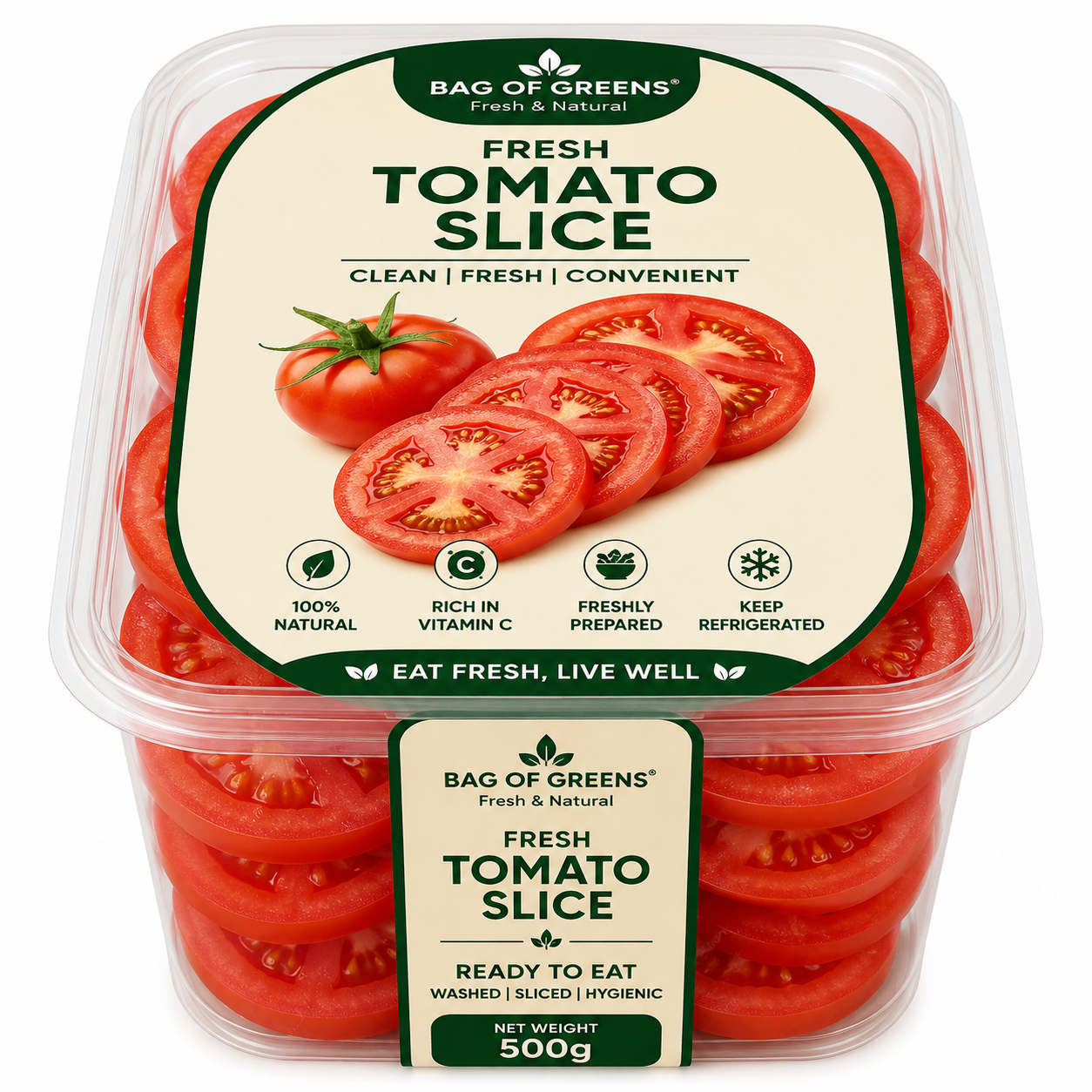 Tomato Slice - Bag of Green