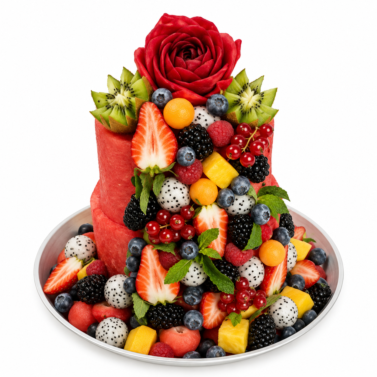 Tower B3 Watermelon Cake - Bag of Green