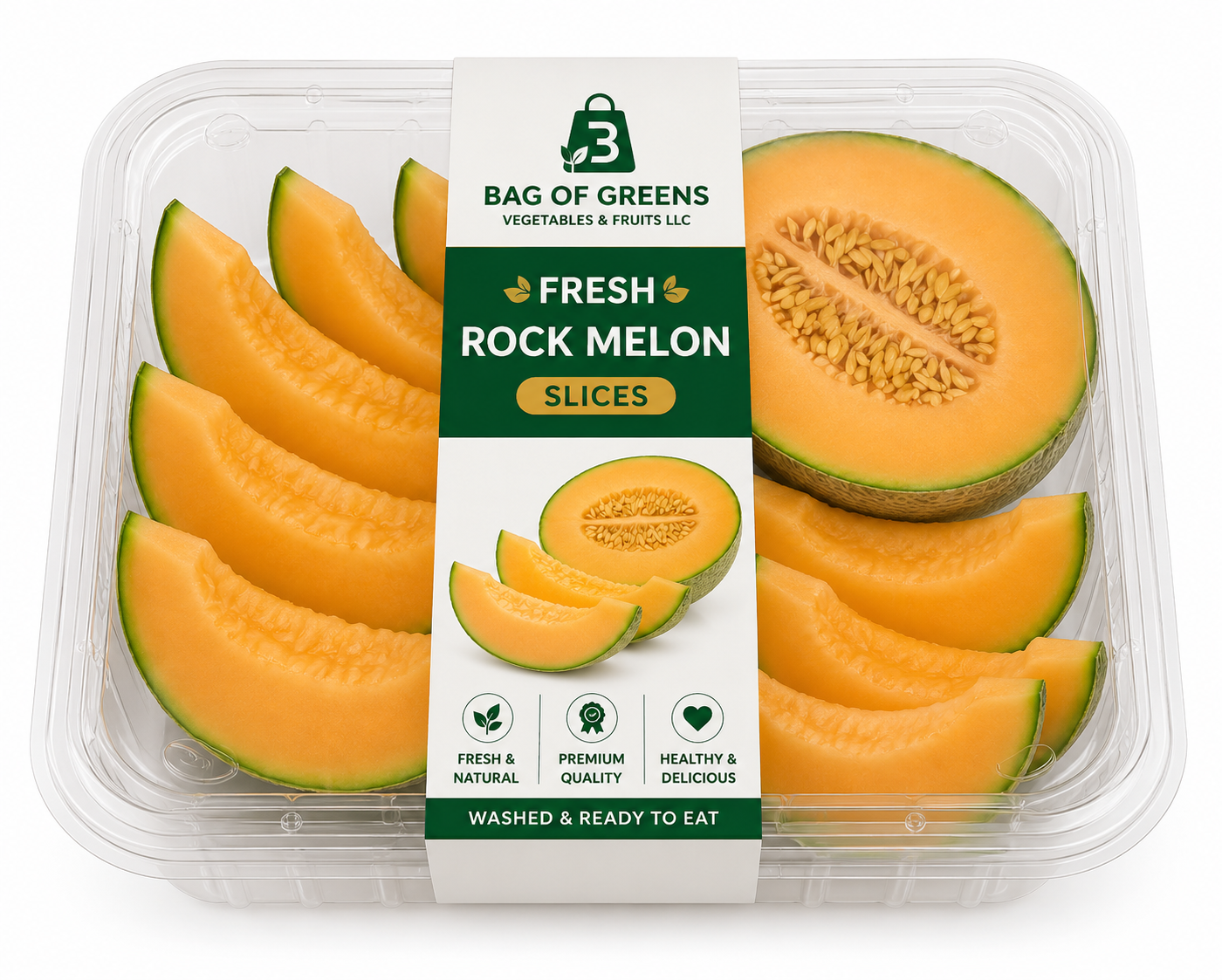 Rock Melon Slices