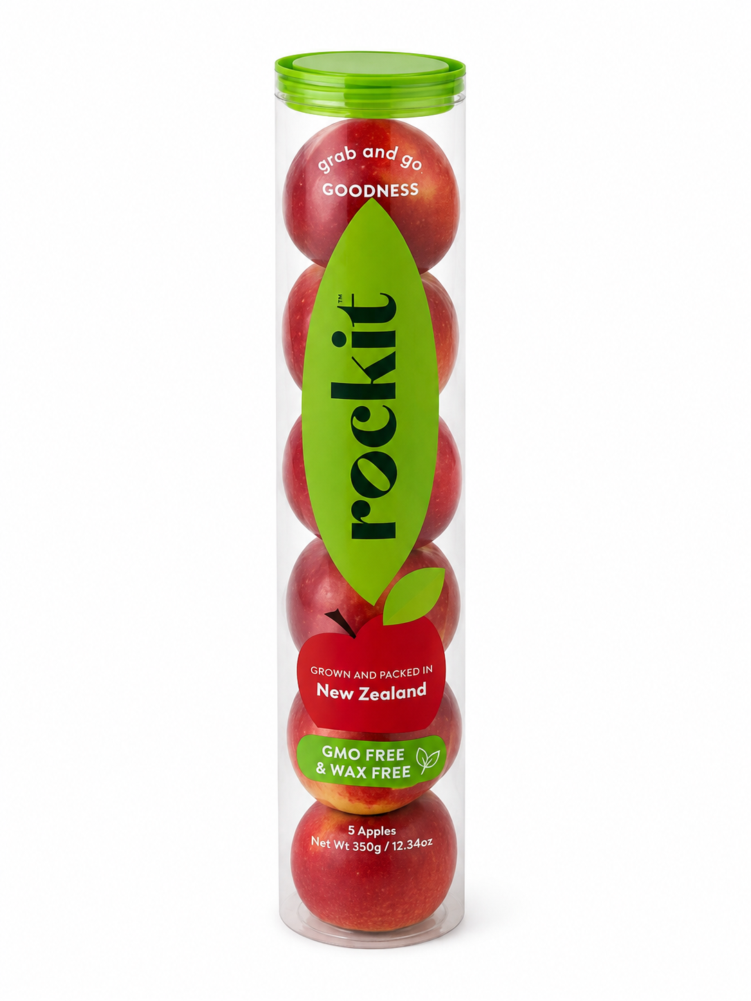 Rockit Red Apples New Zealand - GMO free, wax free - Bag of Green