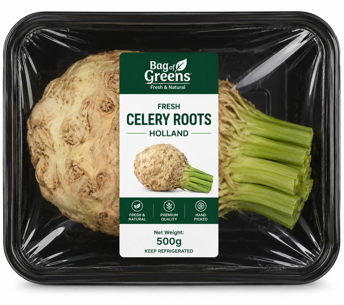 Celery Roots Holland - Bag of Green