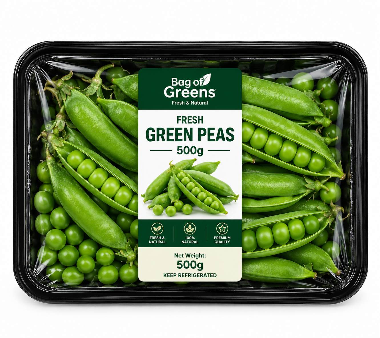 Green Peas - Bag of Green