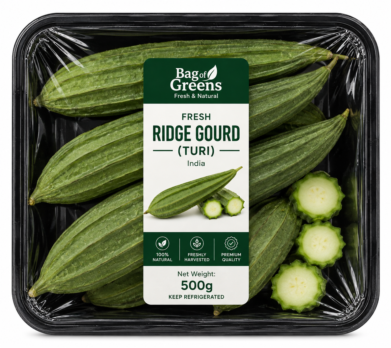 Ridge Gourd - Bag of Green