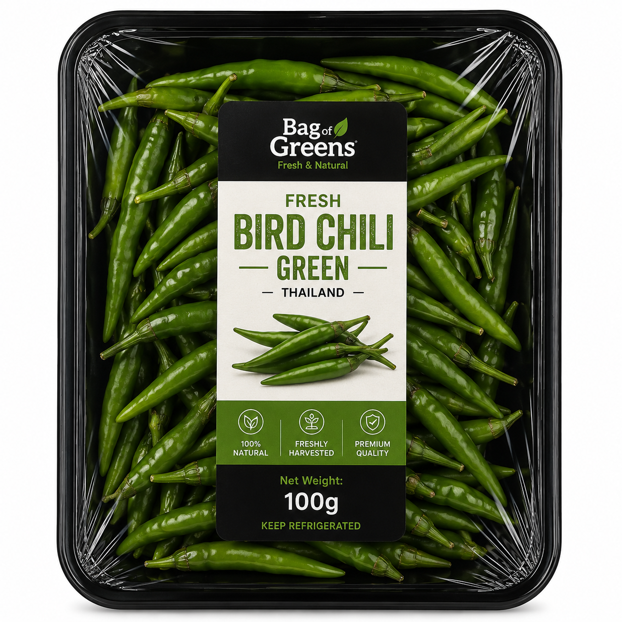 Bird Chili Green