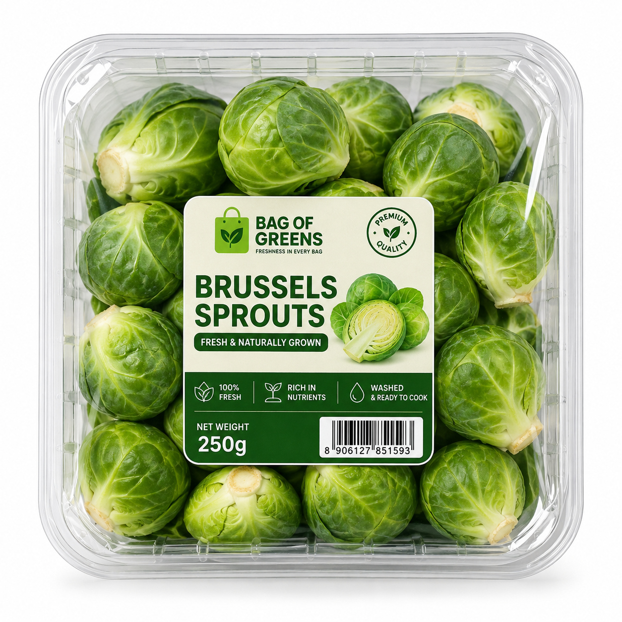 Brussels Sprouts - Bag of Green
