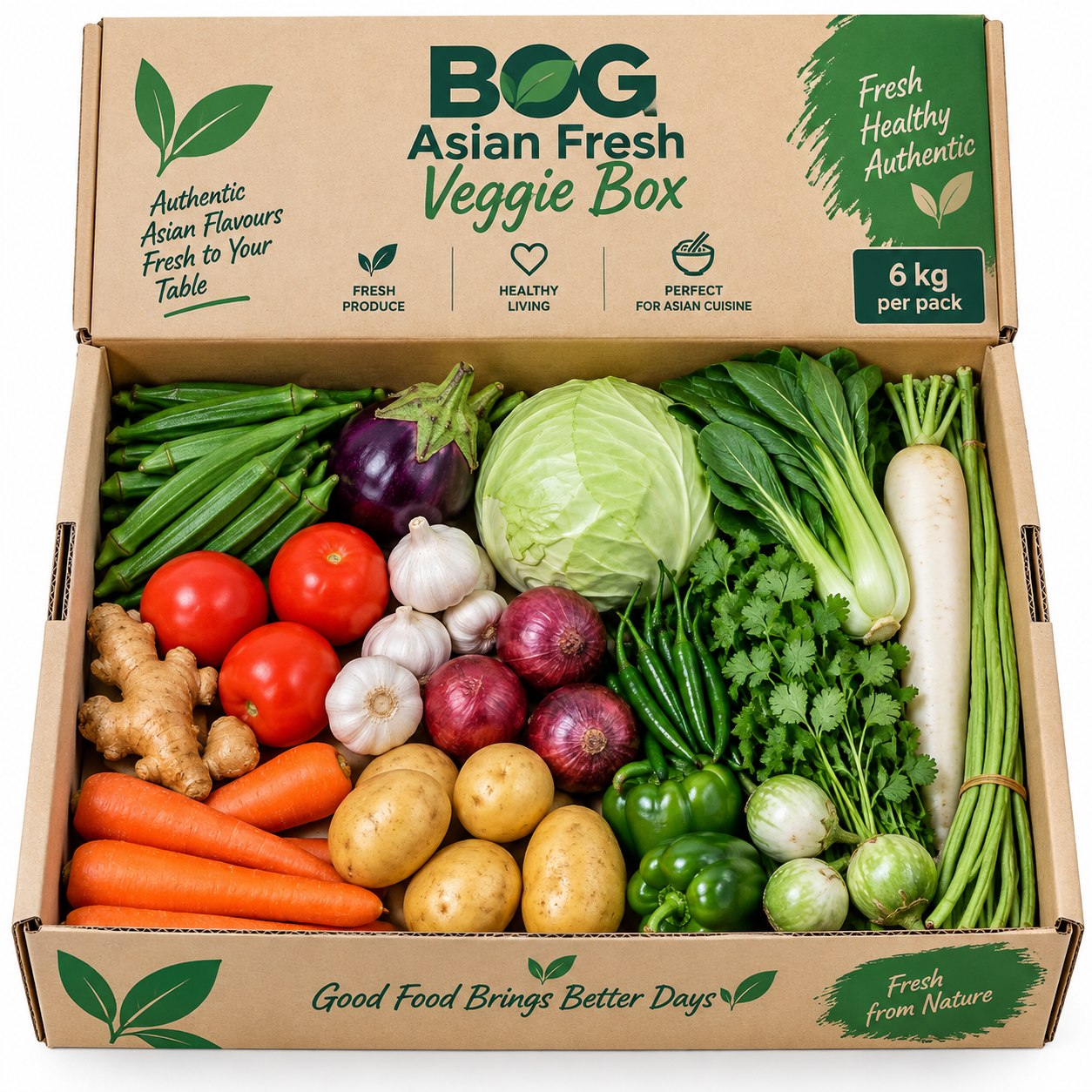 Asian Fresh Veggie Box