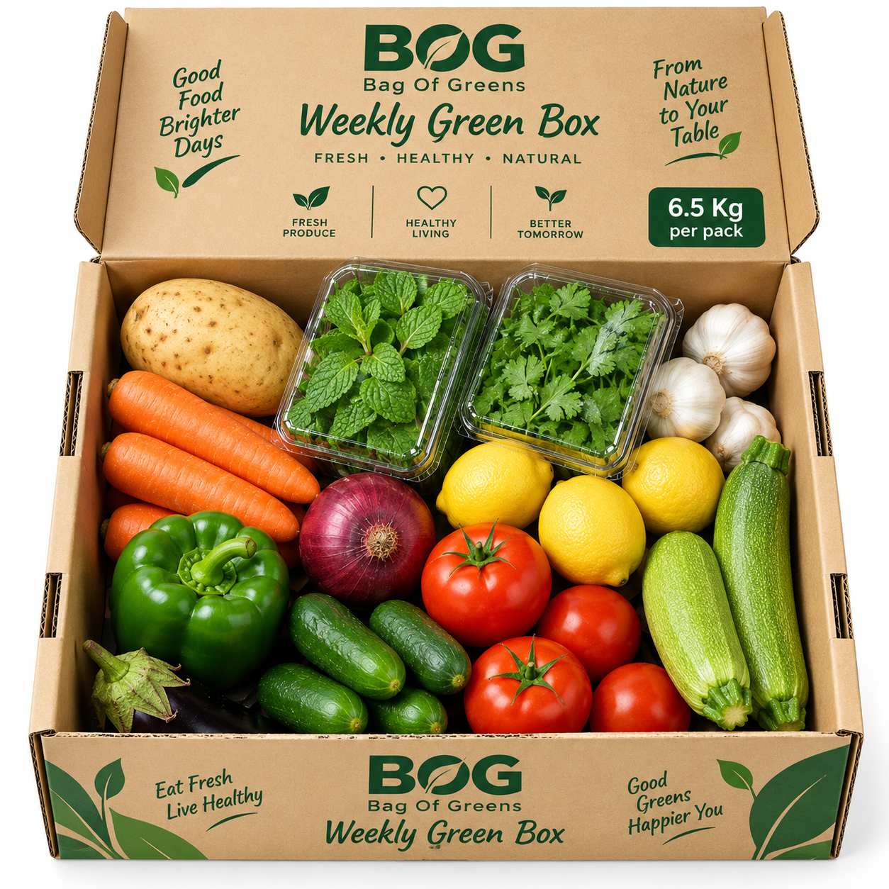 Weekly Green Box - Bag of Green