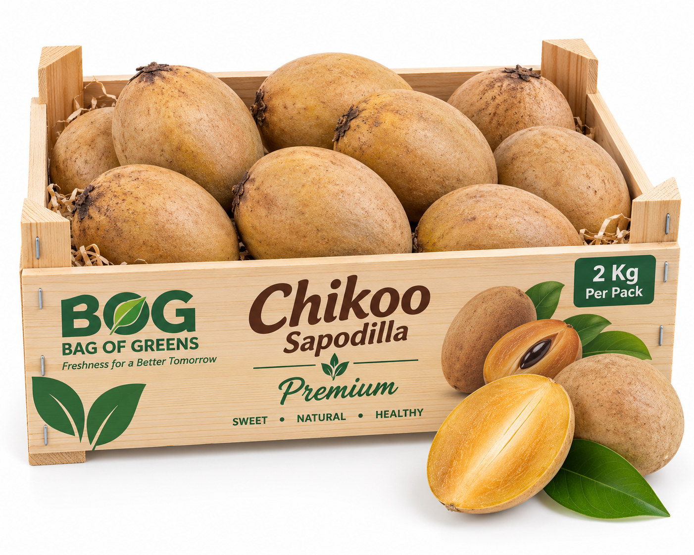 Chikoo Sapodilla Premium Box