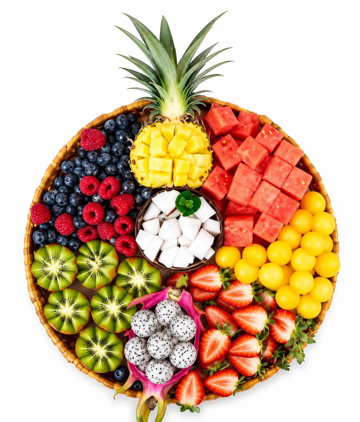 Fruit & Berry Blast Platter 1 pack - Bag of Green