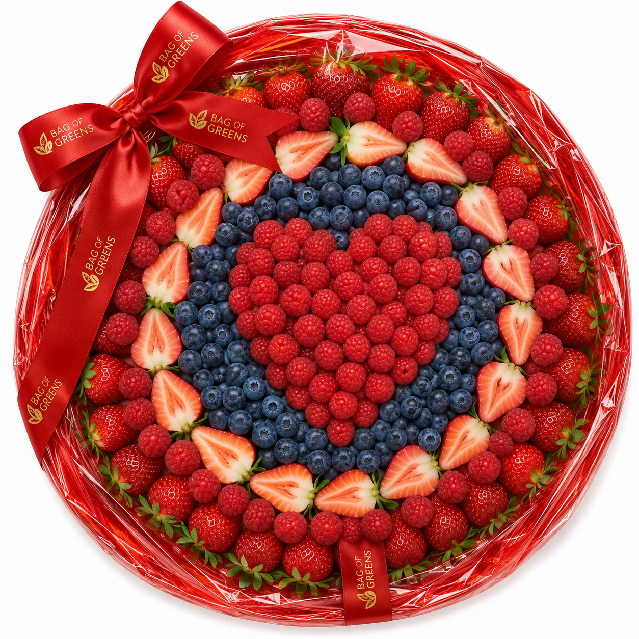 Berry Heart Fruit Platter