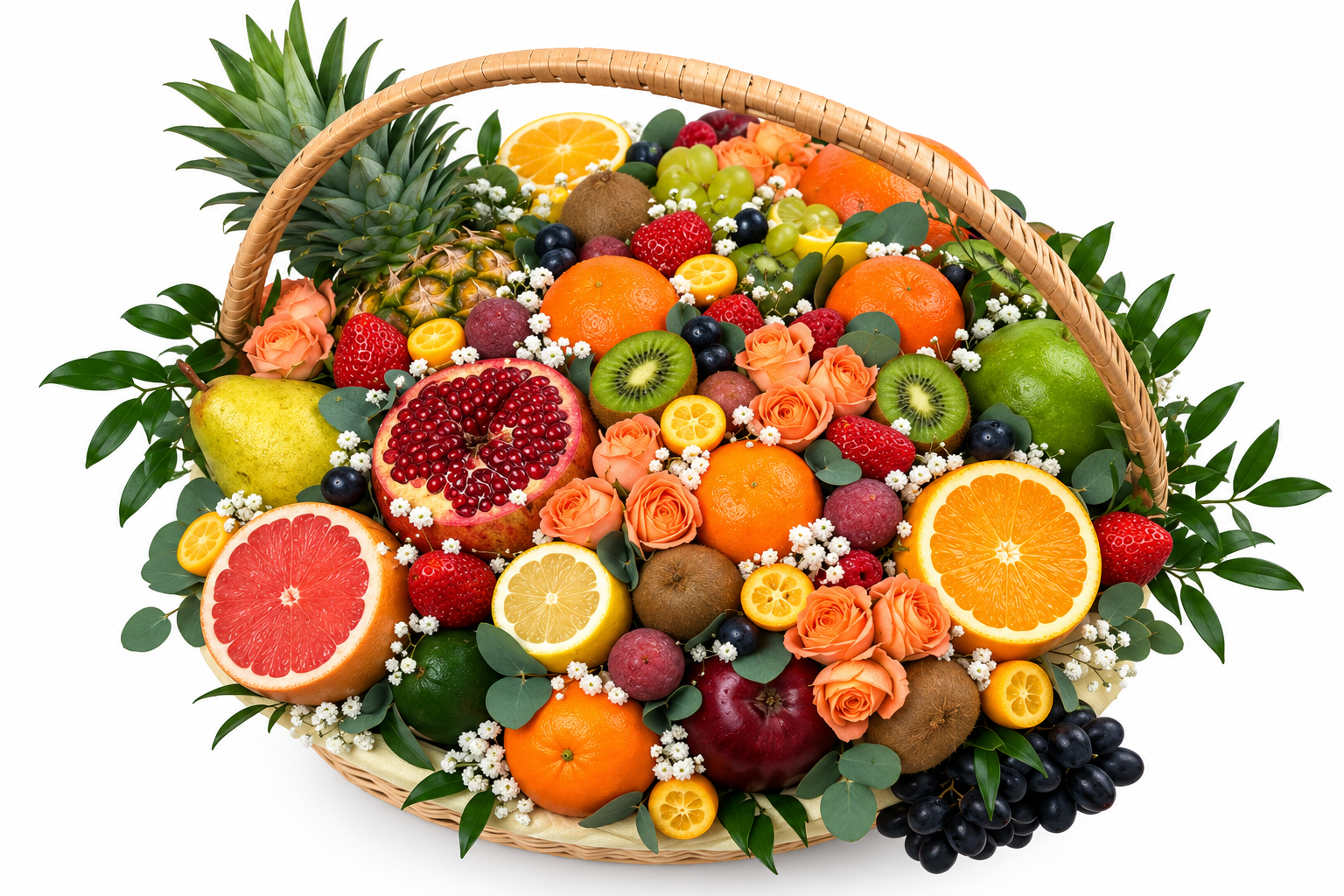 Citrus & Berry Fruit Basket