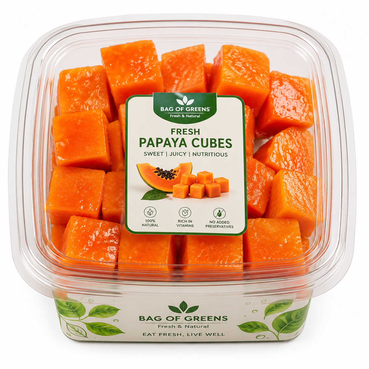 Papaya Cubes