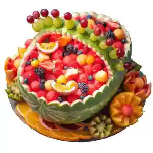 Classic Watermelon Fruit Bowl Special Platter