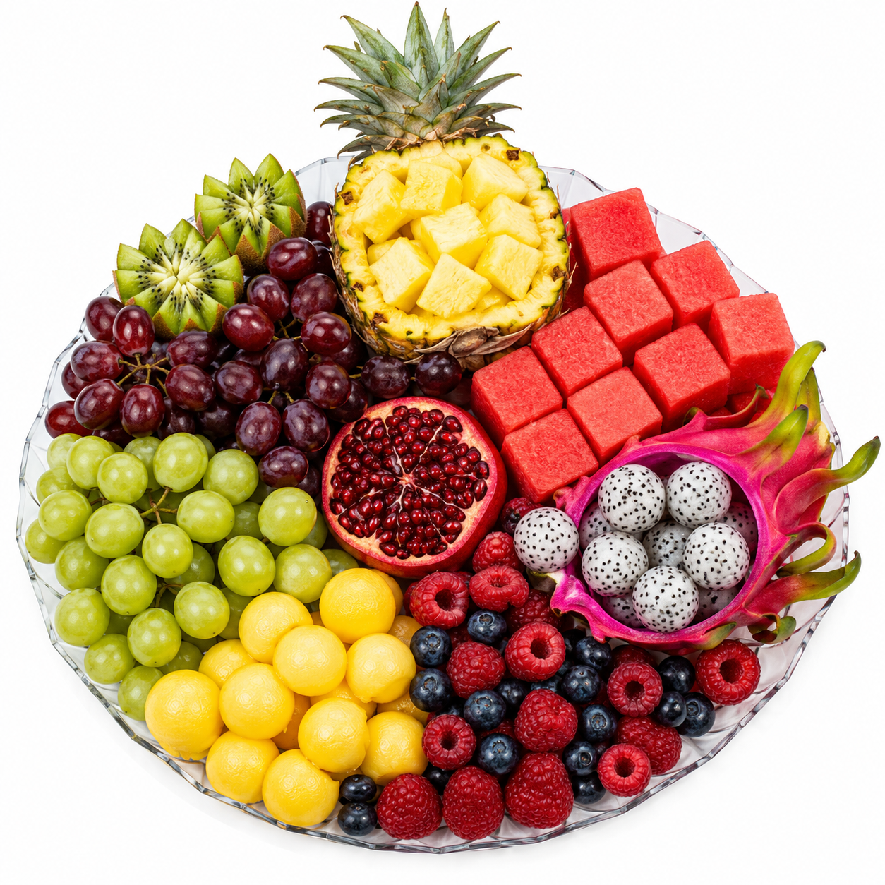 Fresh Bazaar Mixed Fruit & Berries Platter 1 pack