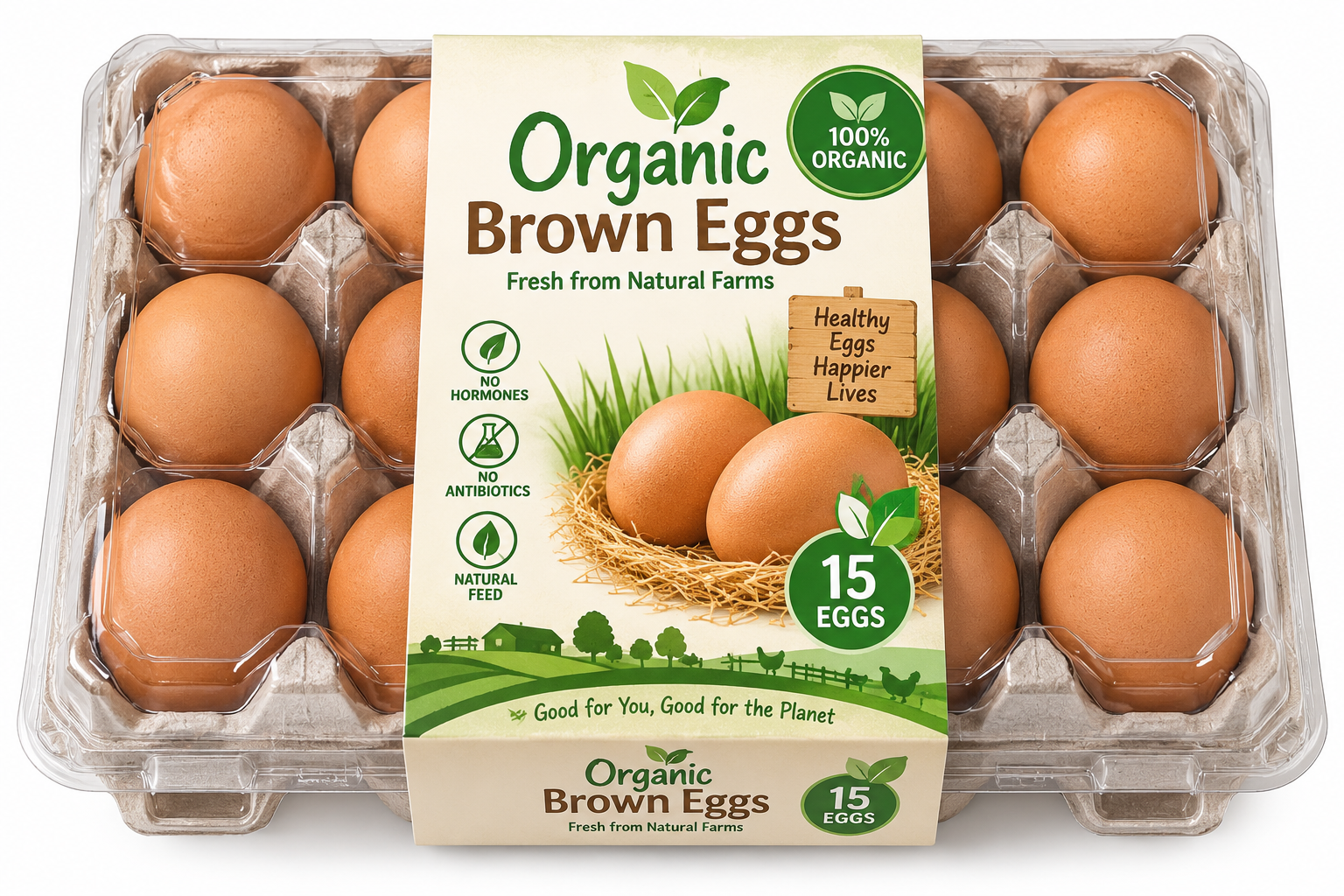 Organic Brown Eggs