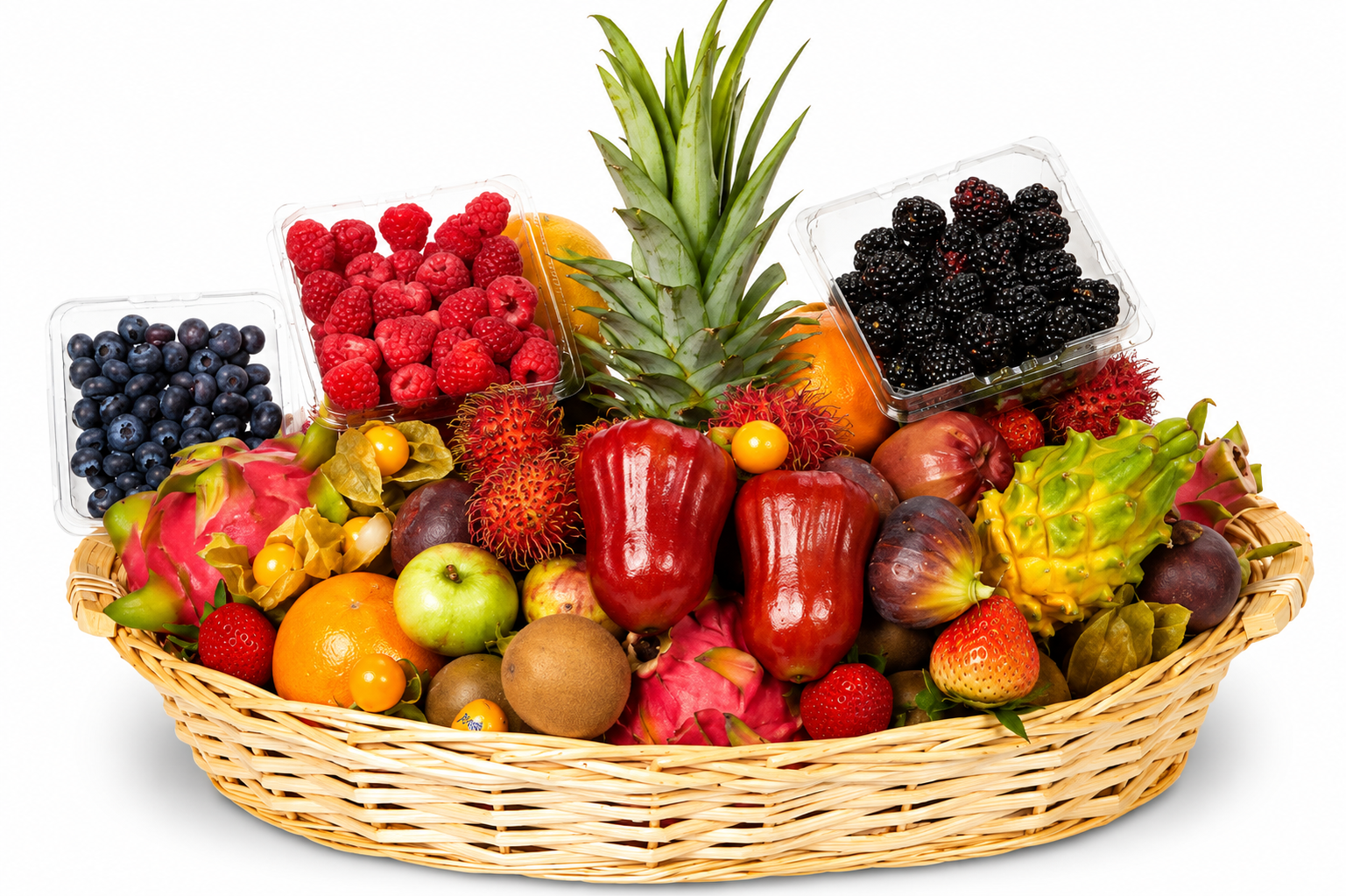 Exotic Fruit Gift Basket (Large)